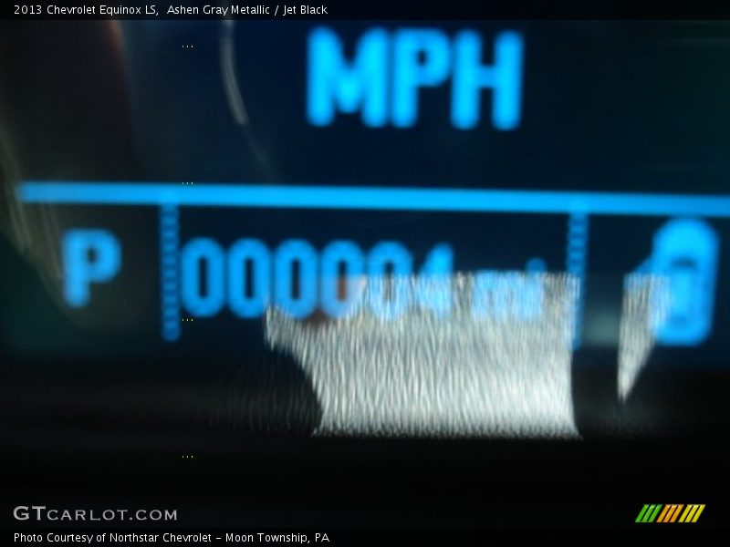 Ashen Gray Metallic / Jet Black 2013 Chevrolet Equinox LS