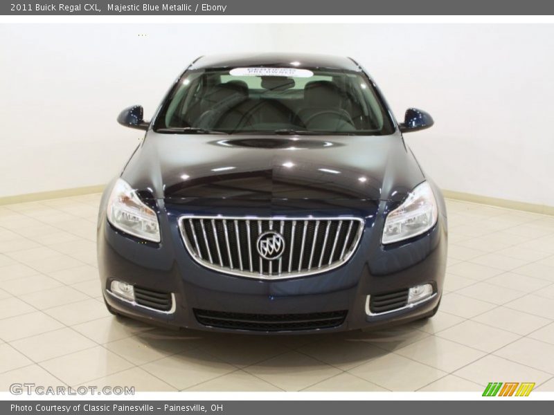 Majestic Blue Metallic / Ebony 2011 Buick Regal CXL