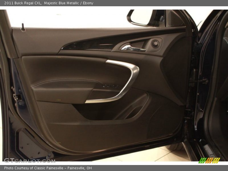 Majestic Blue Metallic / Ebony 2011 Buick Regal CXL
