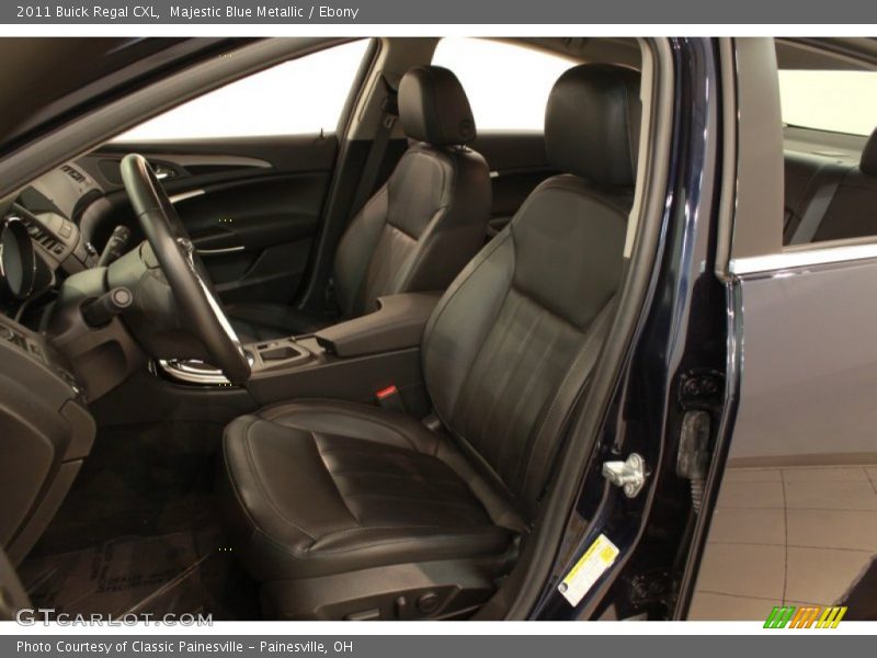 Front Seat of 2011 Regal CXL