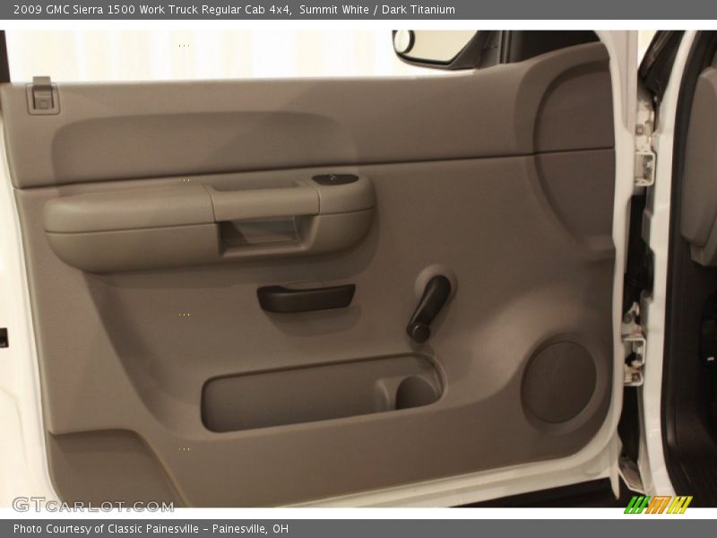 Summit White / Dark Titanium 2009 GMC Sierra 1500 Work Truck Regular Cab 4x4