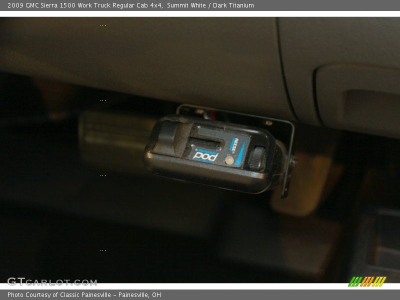 Summit White / Dark Titanium 2009 GMC Sierra 1500 Work Truck Regular Cab 4x4