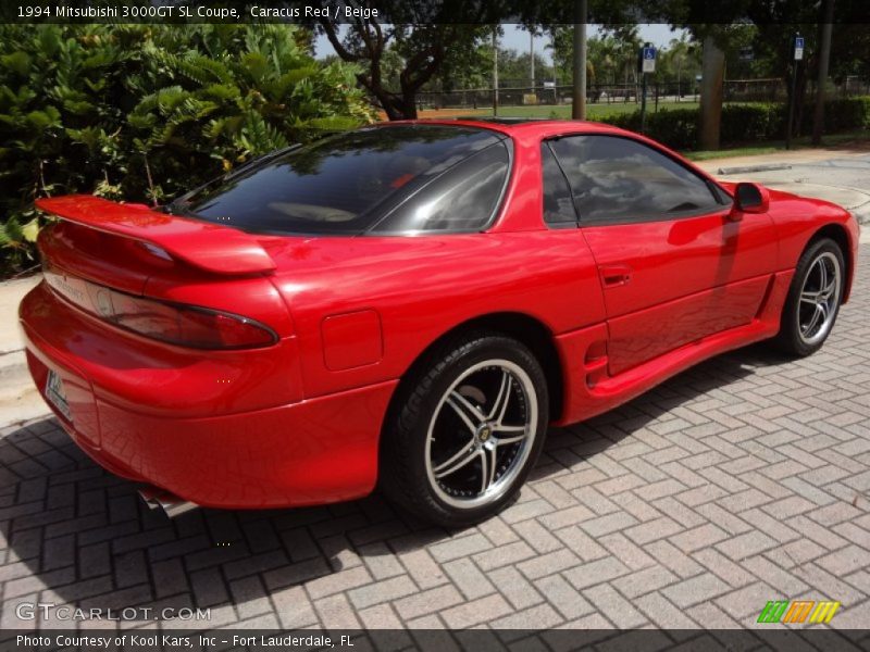 Caracus Red / Beige 1994 Mitsubishi 3000GT SL Coupe