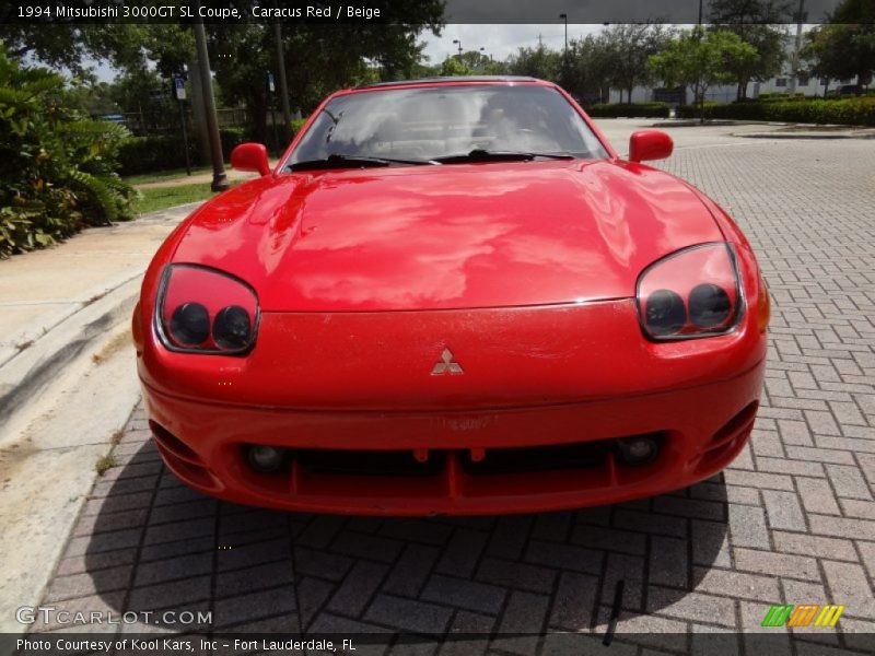 Caracus Red / Beige 1994 Mitsubishi 3000GT SL Coupe