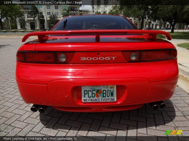 Caracus Red / Beige 1994 Mitsubishi 3000GT SL Coupe