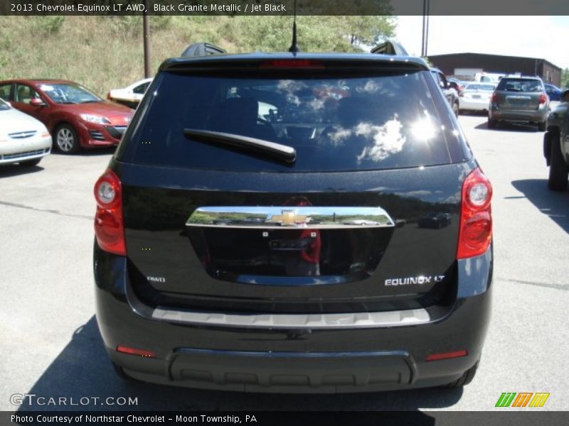 Black Granite Metallic / Jet Black 2013 Chevrolet Equinox LT AWD