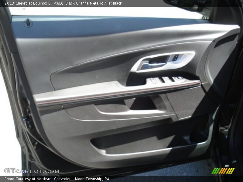 Black Granite Metallic / Jet Black 2013 Chevrolet Equinox LT AWD