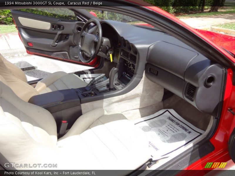  1994 3000GT SL Coupe Beige Interior