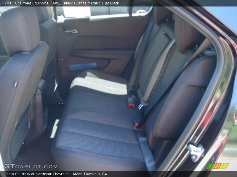 Black Granite Metallic / Jet Black 2013 Chevrolet Equinox LT AWD