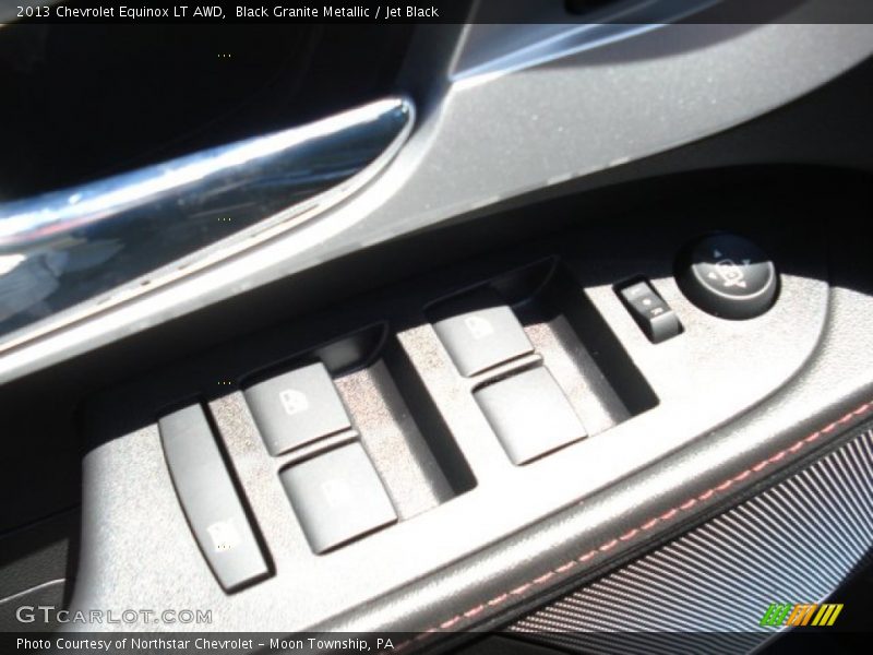 Black Granite Metallic / Jet Black 2013 Chevrolet Equinox LT AWD