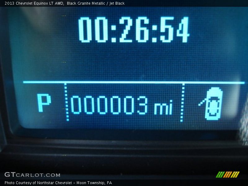 Black Granite Metallic / Jet Black 2013 Chevrolet Equinox LT AWD