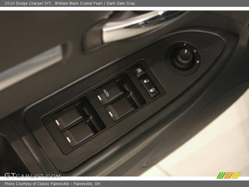 Brilliant Black Crystal Pearl / Dark Slate Gray 2010 Dodge Charger SXT