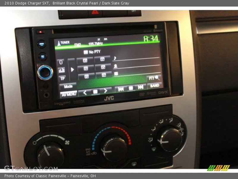 Brilliant Black Crystal Pearl / Dark Slate Gray 2010 Dodge Charger SXT