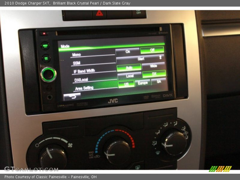 Brilliant Black Crystal Pearl / Dark Slate Gray 2010 Dodge Charger SXT