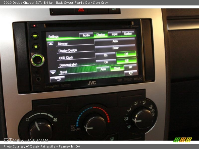 Brilliant Black Crystal Pearl / Dark Slate Gray 2010 Dodge Charger SXT