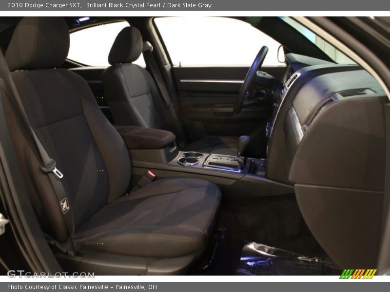 Brilliant Black Crystal Pearl / Dark Slate Gray 2010 Dodge Charger SXT
