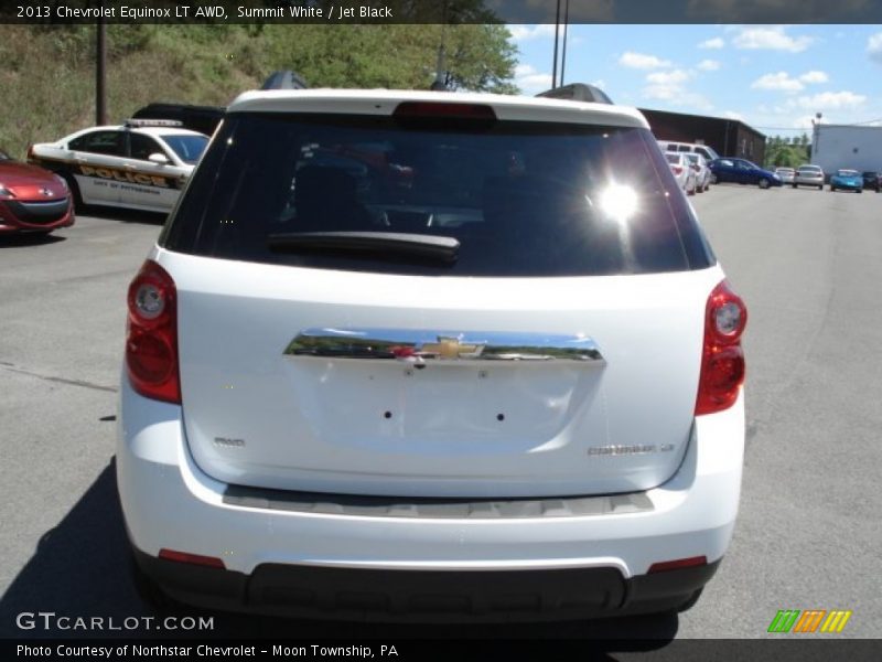 Summit White / Jet Black 2013 Chevrolet Equinox LT AWD