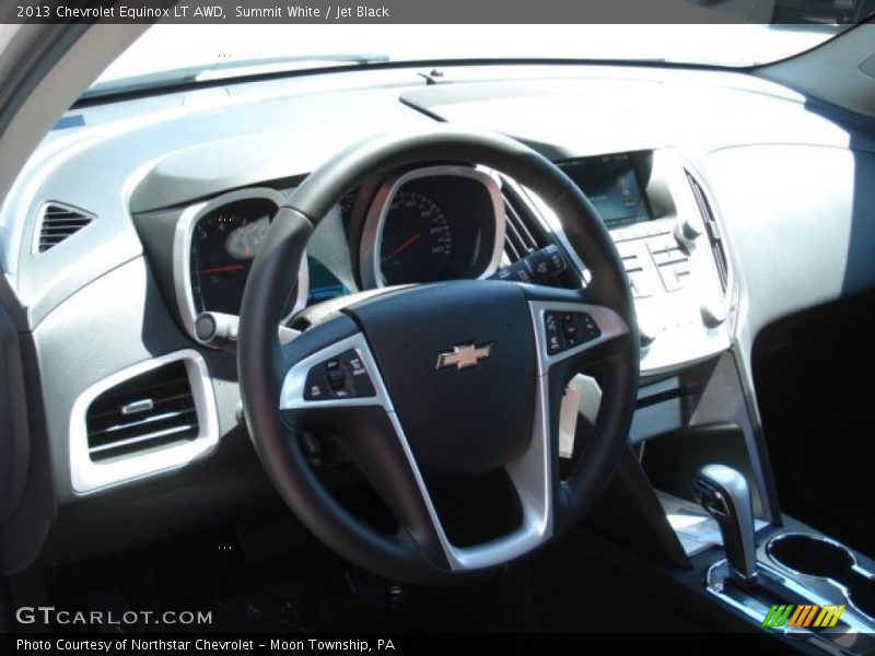 Dashboard of 2013 Equinox LT AWD