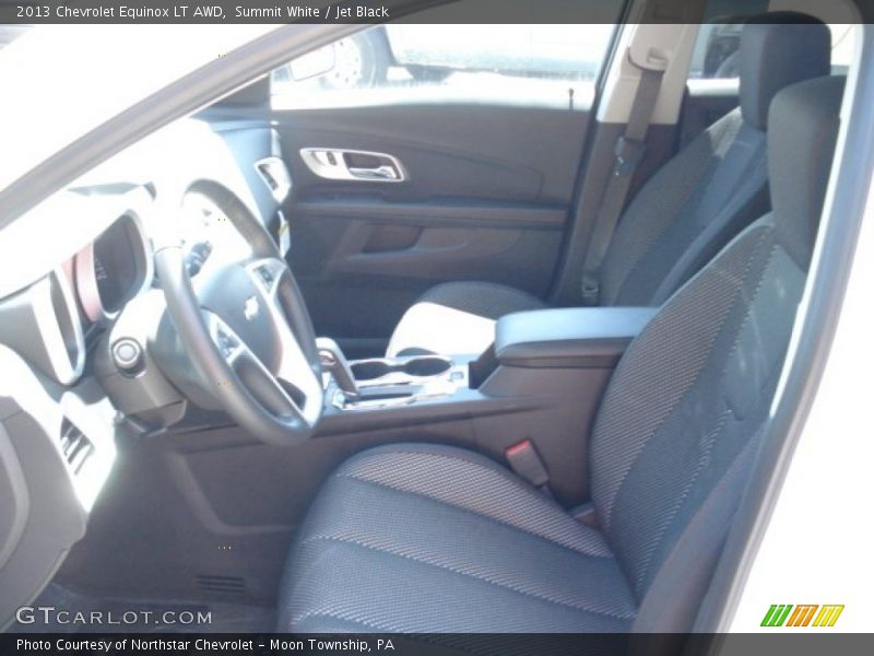 Summit White / Jet Black 2013 Chevrolet Equinox LT AWD