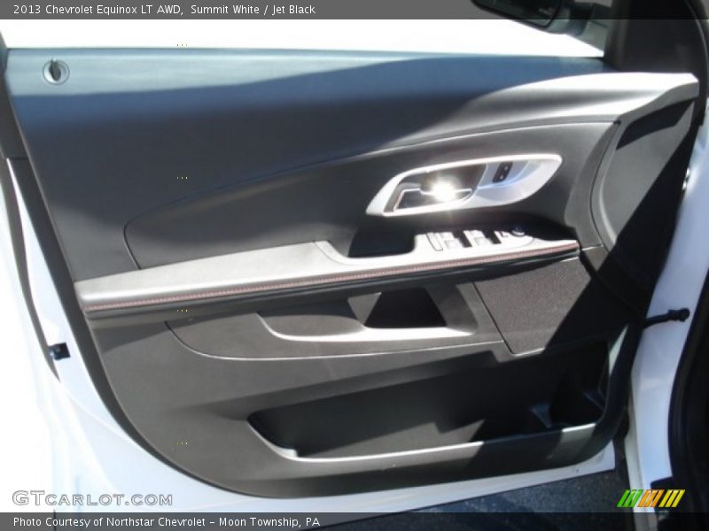 Summit White / Jet Black 2013 Chevrolet Equinox LT AWD