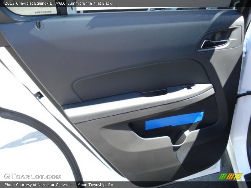 Summit White / Jet Black 2013 Chevrolet Equinox LT AWD