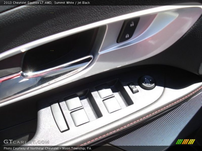 Summit White / Jet Black 2013 Chevrolet Equinox LT AWD