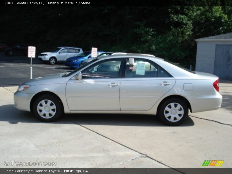 Lunar Mist Metallic / Stone 2004 Toyota Camry LE
