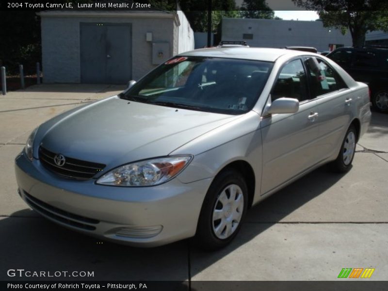 Lunar Mist Metallic / Stone 2004 Toyota Camry LE