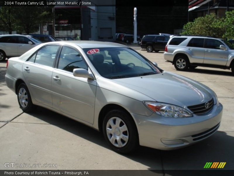 Lunar Mist Metallic / Stone 2004 Toyota Camry LE