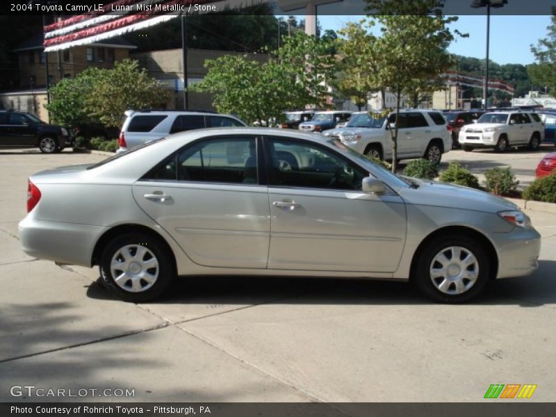 Lunar Mist Metallic / Stone 2004 Toyota Camry LE