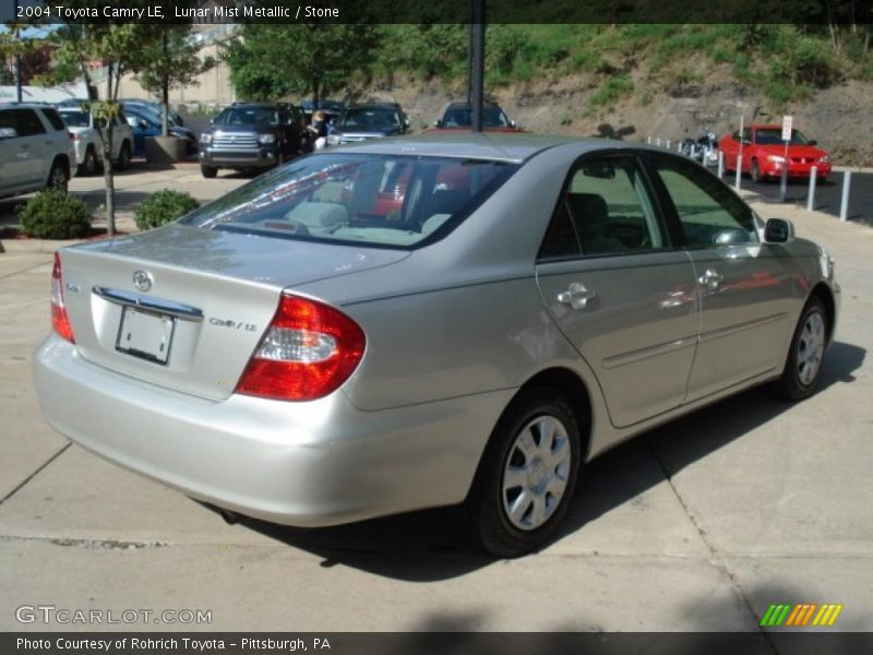 Lunar Mist Metallic / Stone 2004 Toyota Camry LE
