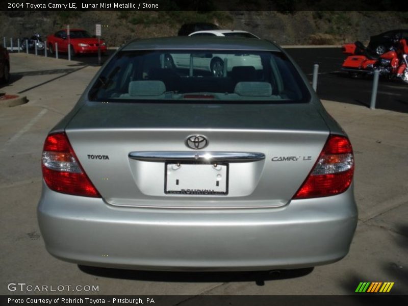 Lunar Mist Metallic / Stone 2004 Toyota Camry LE