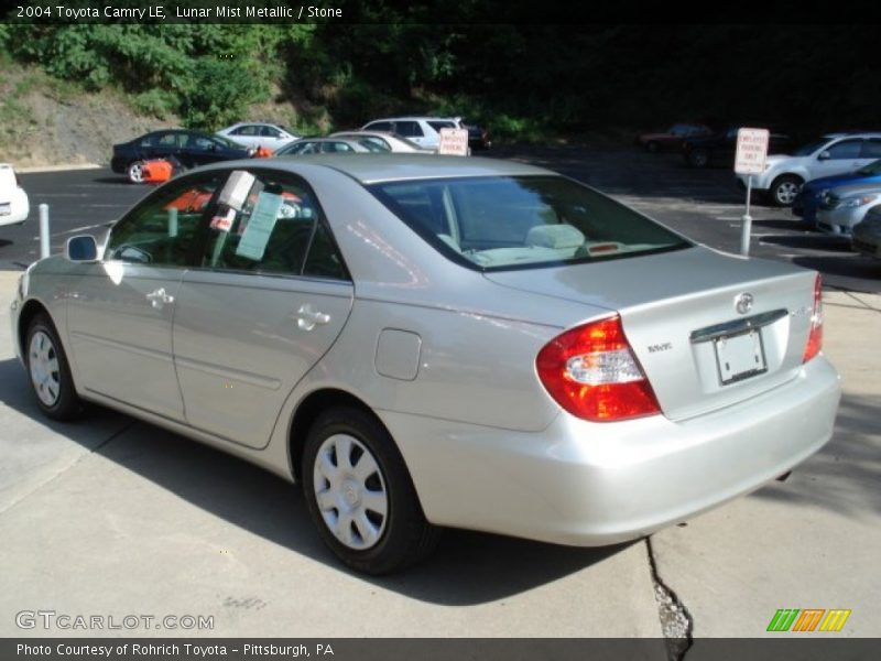 Lunar Mist Metallic / Stone 2004 Toyota Camry LE