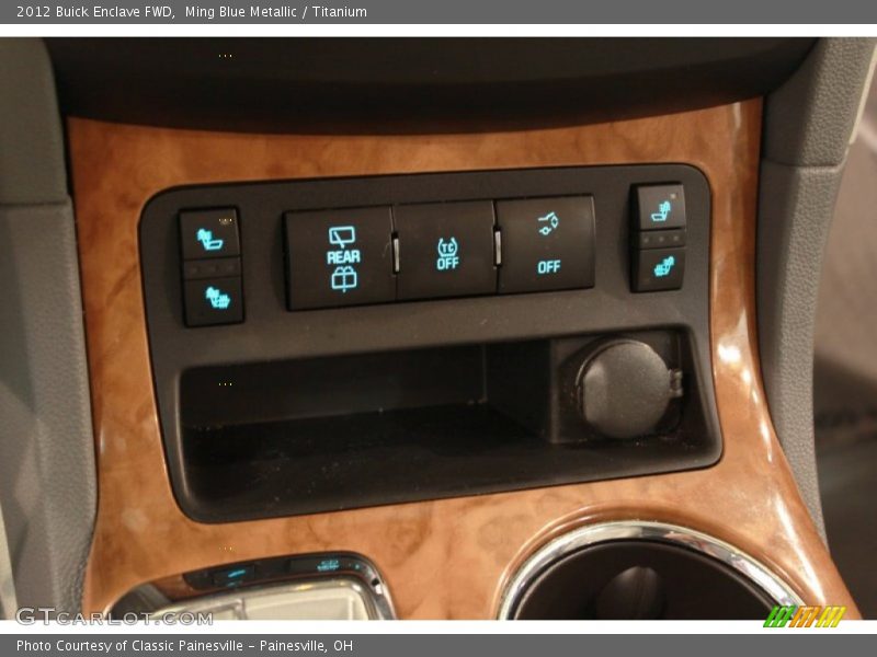 Ming Blue Metallic / Titanium 2012 Buick Enclave FWD