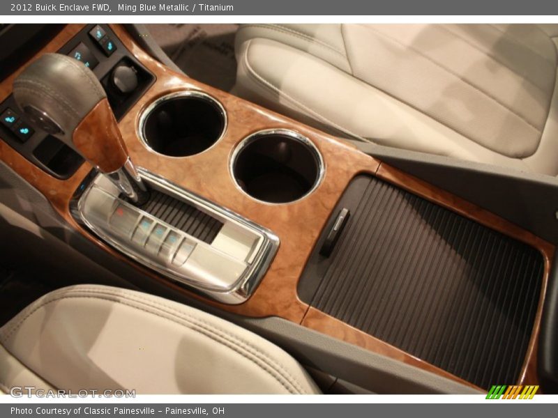 Ming Blue Metallic / Titanium 2012 Buick Enclave FWD