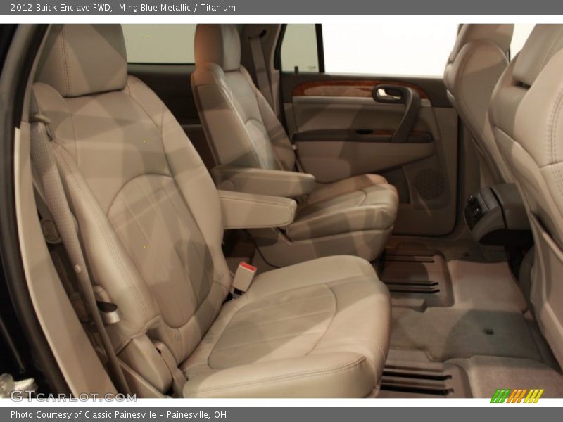 Ming Blue Metallic / Titanium 2012 Buick Enclave FWD