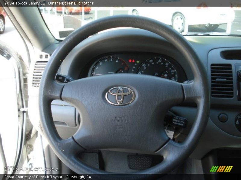Lunar Mist Metallic / Stone 2004 Toyota Camry LE