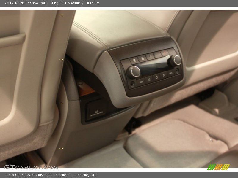 Ming Blue Metallic / Titanium 2012 Buick Enclave FWD