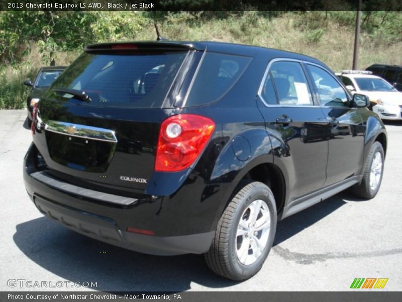 Black / Jet Black 2013 Chevrolet Equinox LS AWD