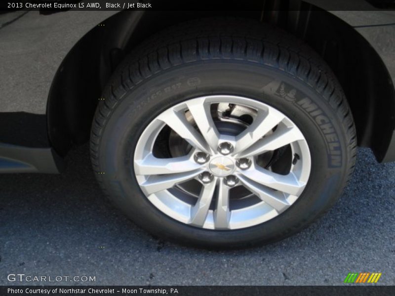 Black / Jet Black 2013 Chevrolet Equinox LS AWD