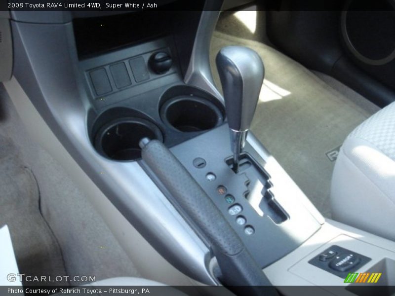 Super White / Ash 2008 Toyota RAV4 Limited 4WD