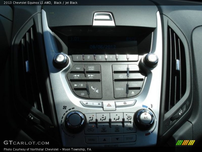 Controls of 2013 Equinox LS AWD