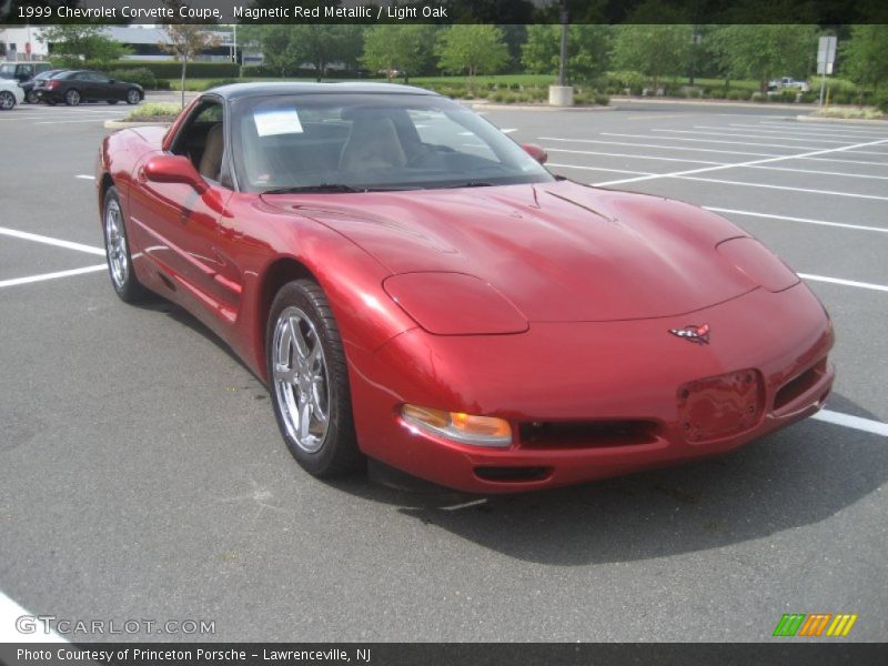 Magnetic Red Metallic / Light Oak 1999 Chevrolet Corvette Coupe