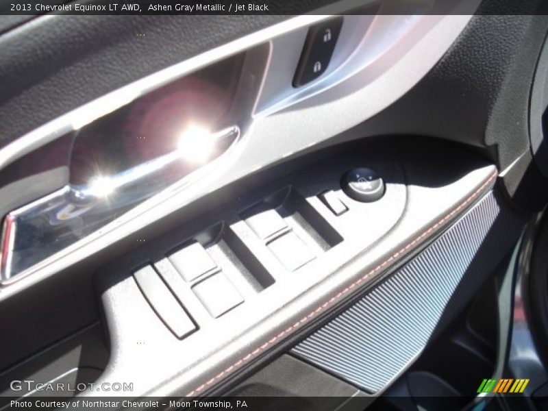 Ashen Gray Metallic / Jet Black 2013 Chevrolet Equinox LT AWD
