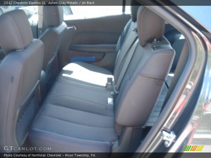 Ashen Gray Metallic / Jet Black 2012 Chevrolet Equinox LS