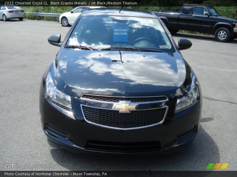 Black Granite Metallic / Jet Black/Medium Titanium 2012 Chevrolet Cruze LS