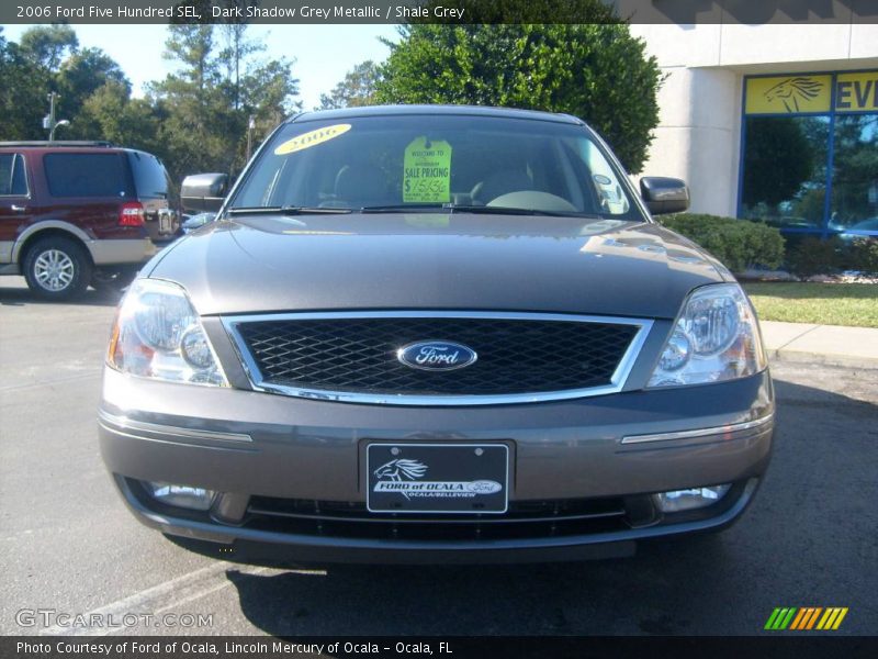 Dark Shadow Grey Metallic / Shale Grey 2006 Ford Five Hundred SEL
