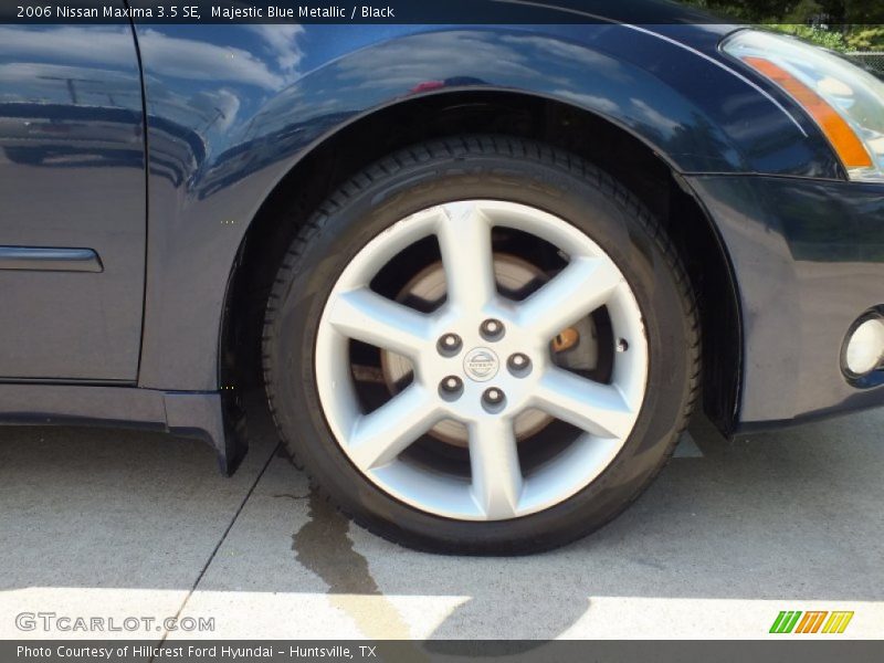 Majestic Blue Metallic / Black 2006 Nissan Maxima 3.5 SE