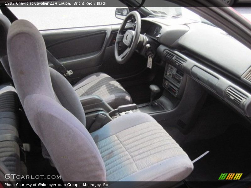  1993 Cavalier Z24 Coupe Black Interior