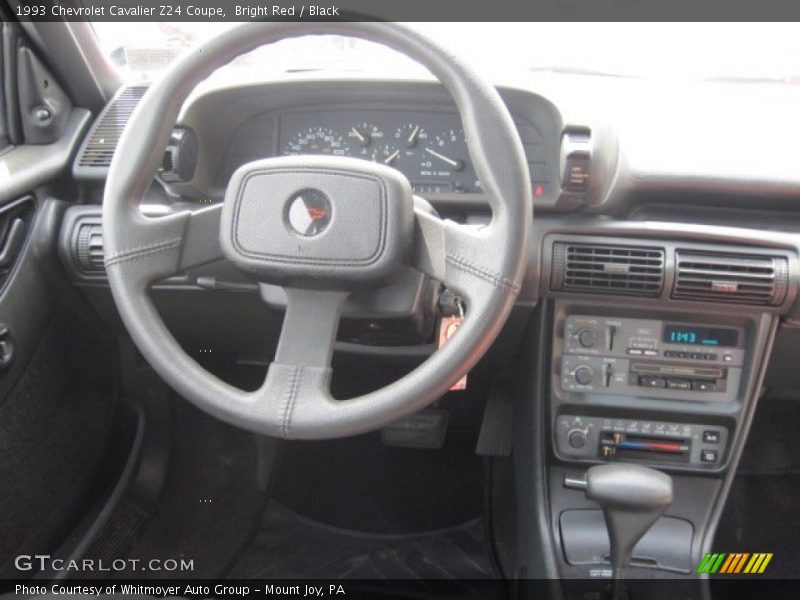 Dashboard of 1993 Cavalier Z24 Coupe